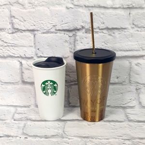 Starbucks set tumbler and coffee mug